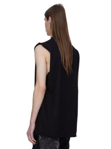 RICK OWENS - Knit Top - Jumbo Sl T - AW25 - 09 BLACK